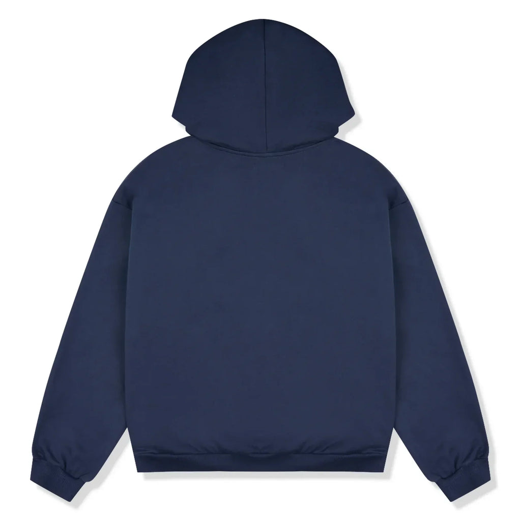 Broken Planet Market Deep Navy Zip Up Hoodie
